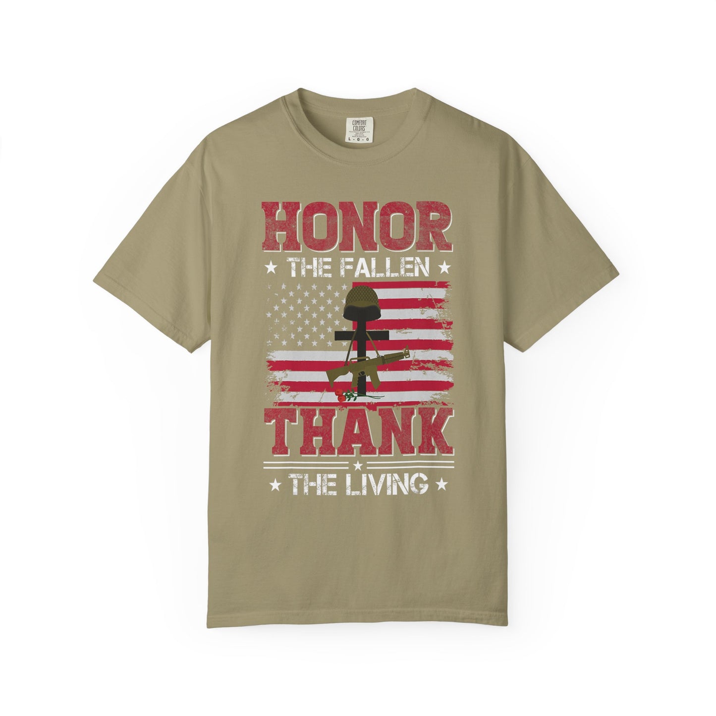 Honor the Fallen Battlefield Cross T-Shirt