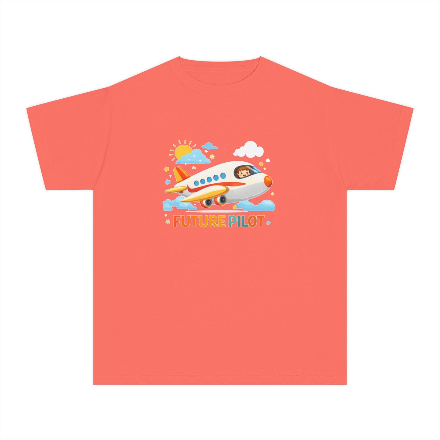 Future Pilot Kids Airplane Tee
