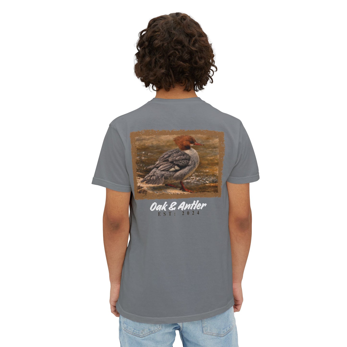 Riverbank Waterfowl Pocket Tee – Wild Birds Collection