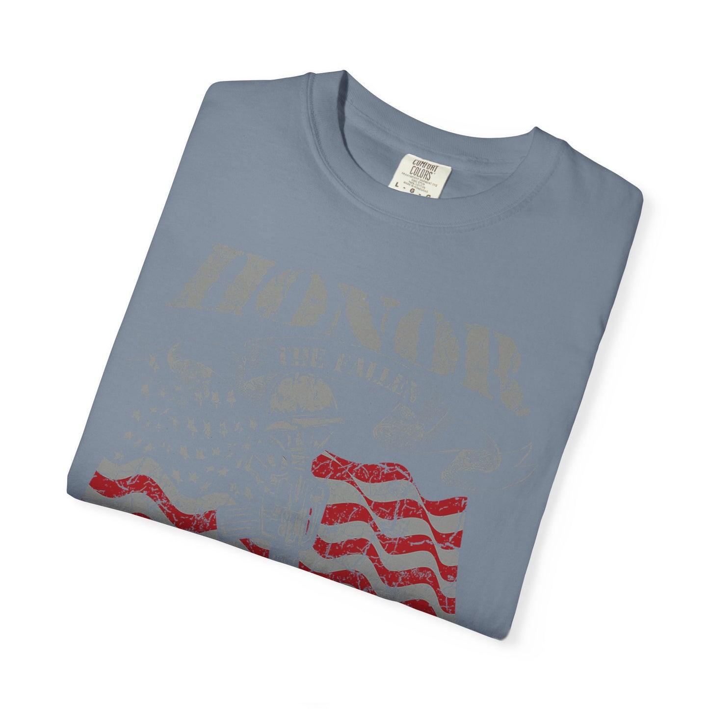 Honor the Fallen Soldier Boots Memorial Day T-Shirt