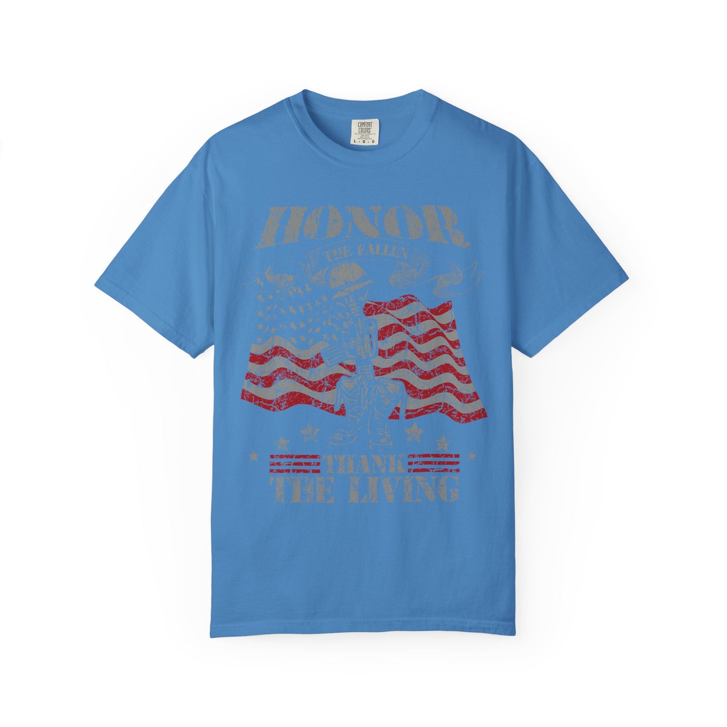 Honor the Fallen Soldier Boots Memorial Day T-Shirt