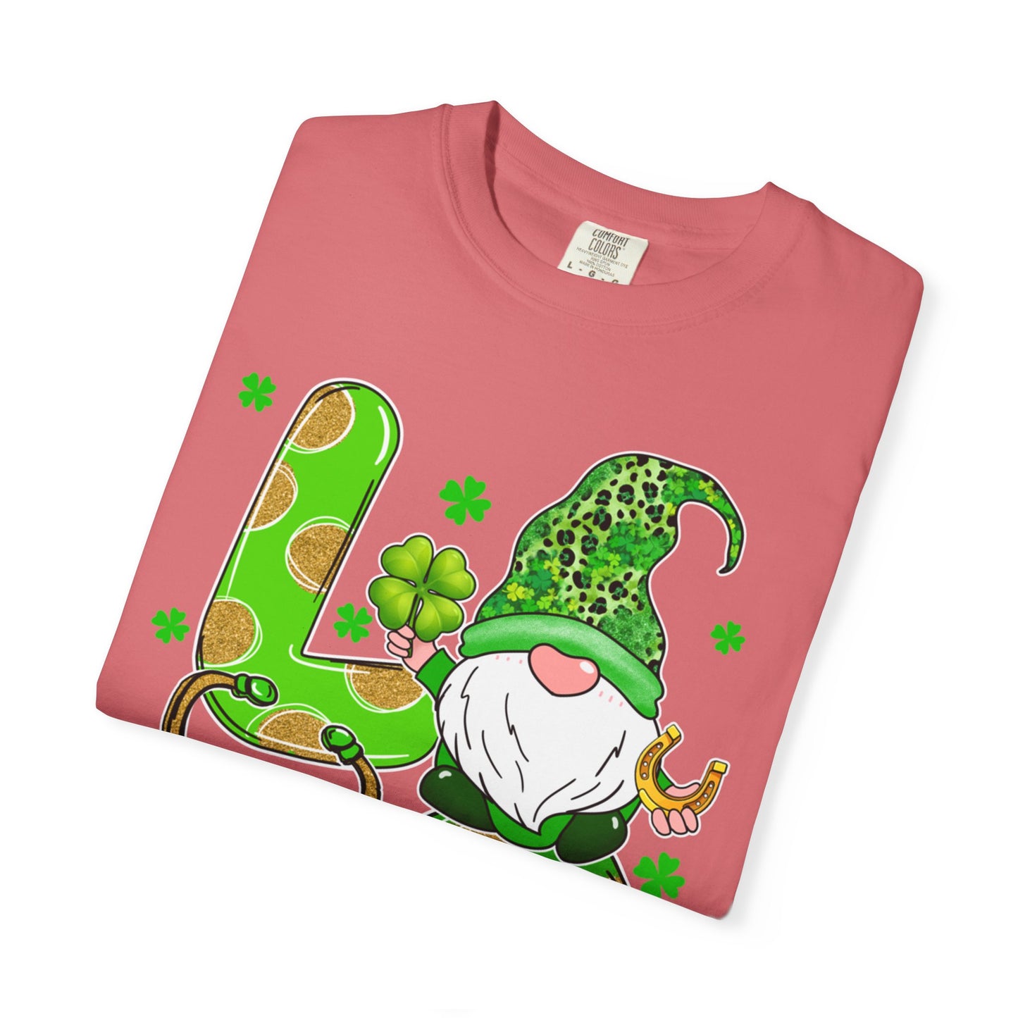Love Healthcare Worker Shamrock Gnome Shirt – St Patrick’s Day Medical Tee