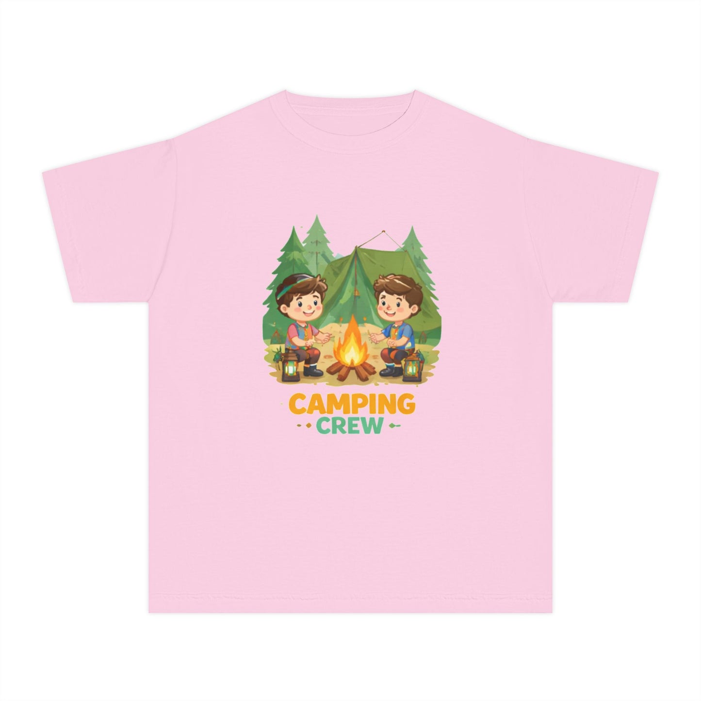 Camping Crew Kids Outdoor Tee