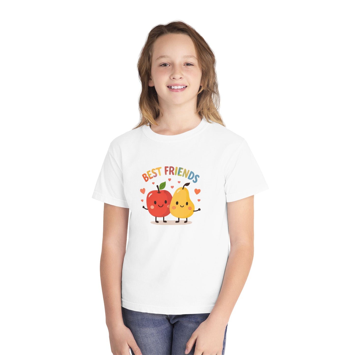 Best Friends Apple & Pear Kids Tee