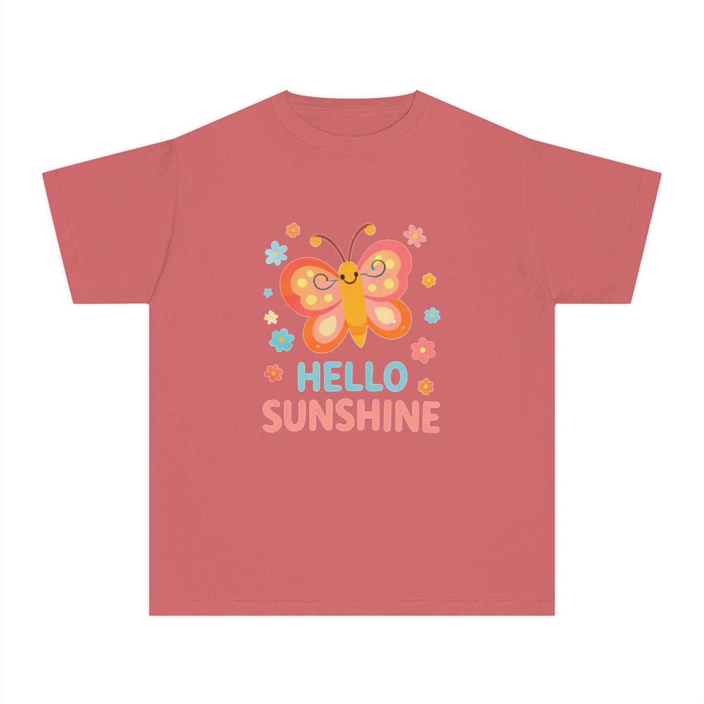 Hello Sunshine Butterfly Kids Tee