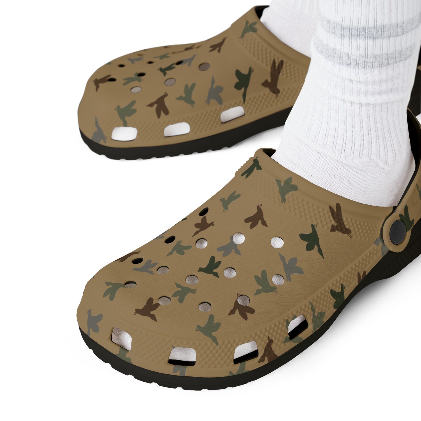 Flying Duck Camo Classic Clogs