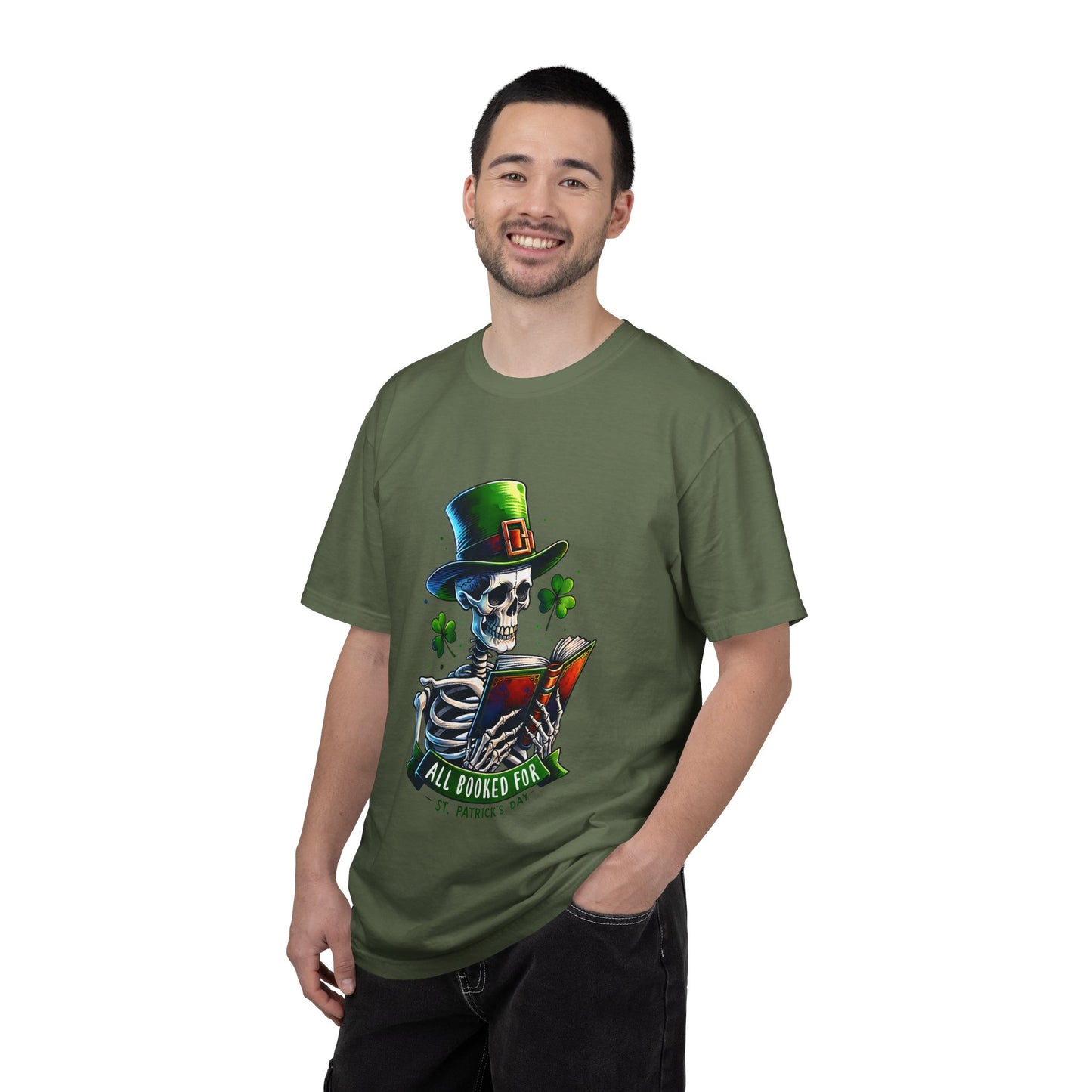 All Booked Skeleton Tee