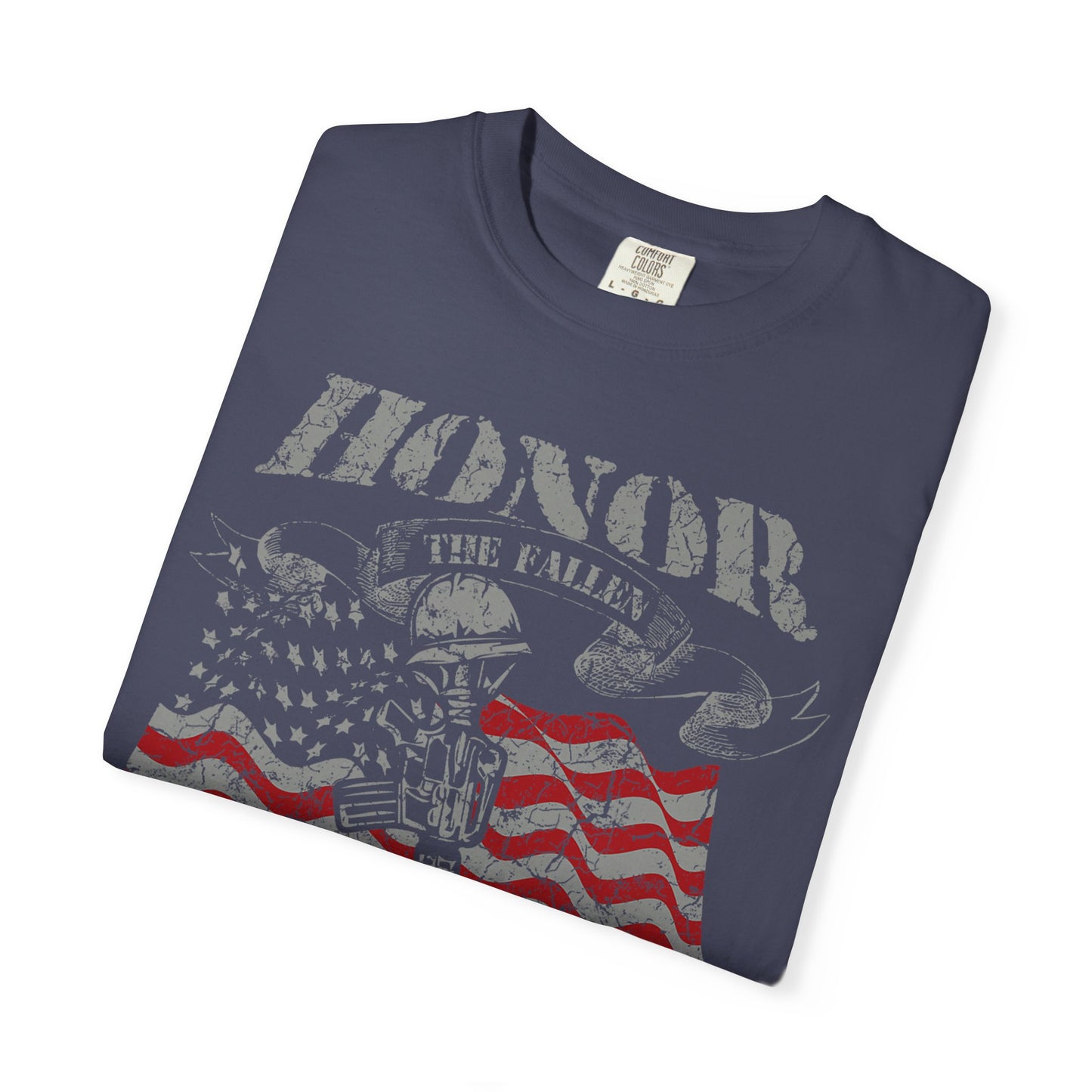Honor the Fallen Soldier Boots Memorial Day T-Shirt