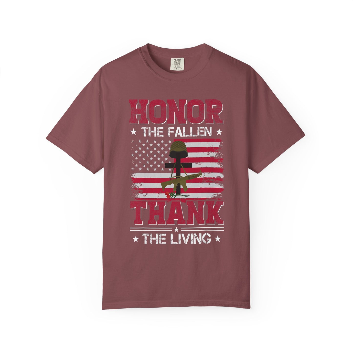 Honor the Fallen Battlefield Cross T-Shirt