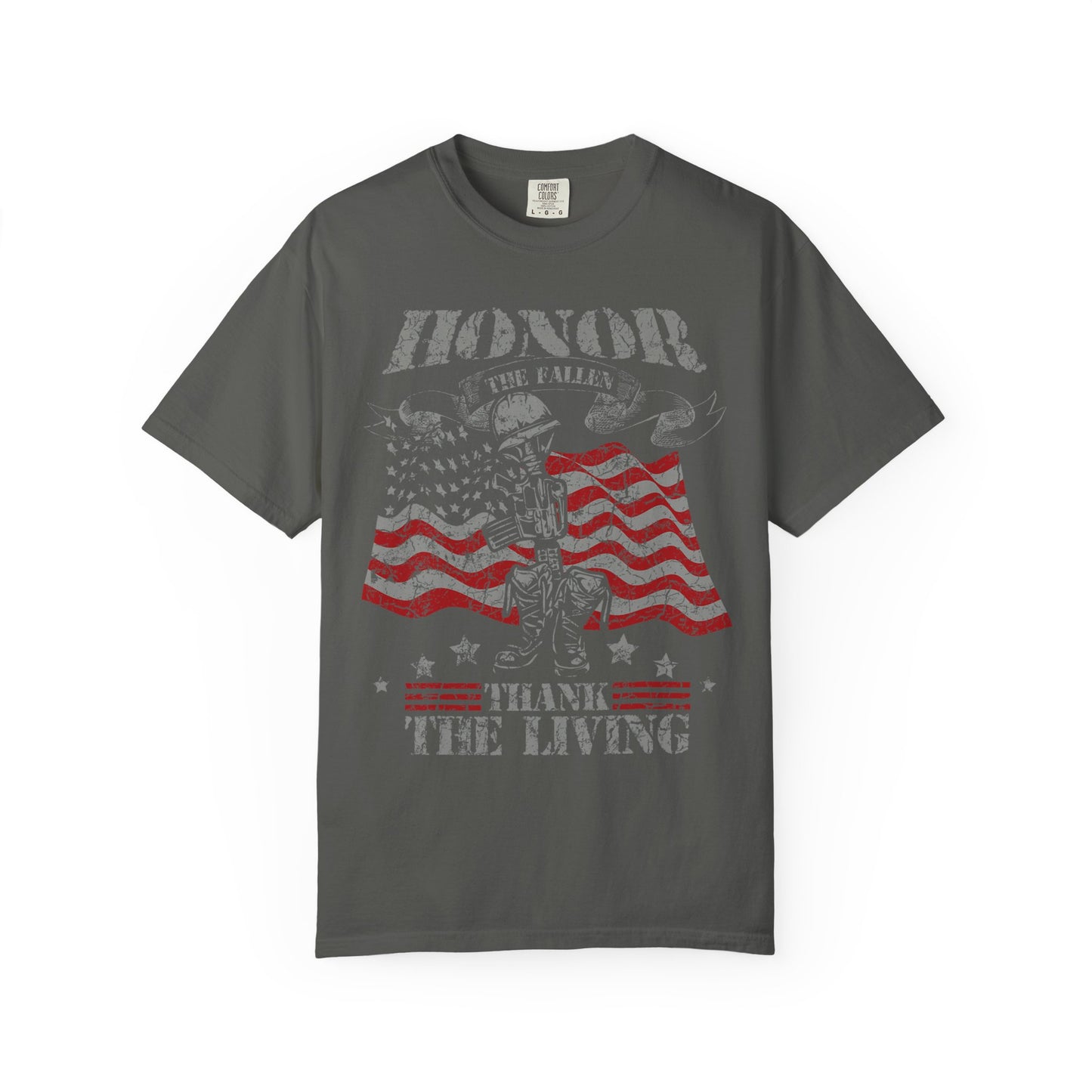 Honor the Fallen Soldier Boots Memorial Day T-Shirt