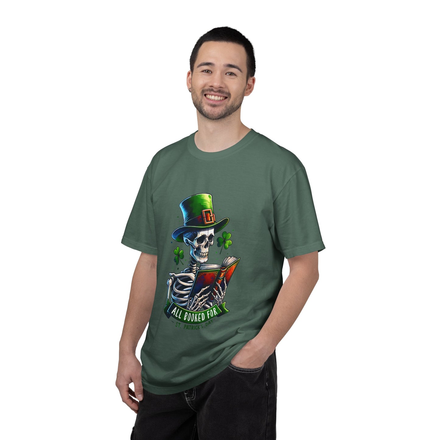 All Booked Skeleton Tee