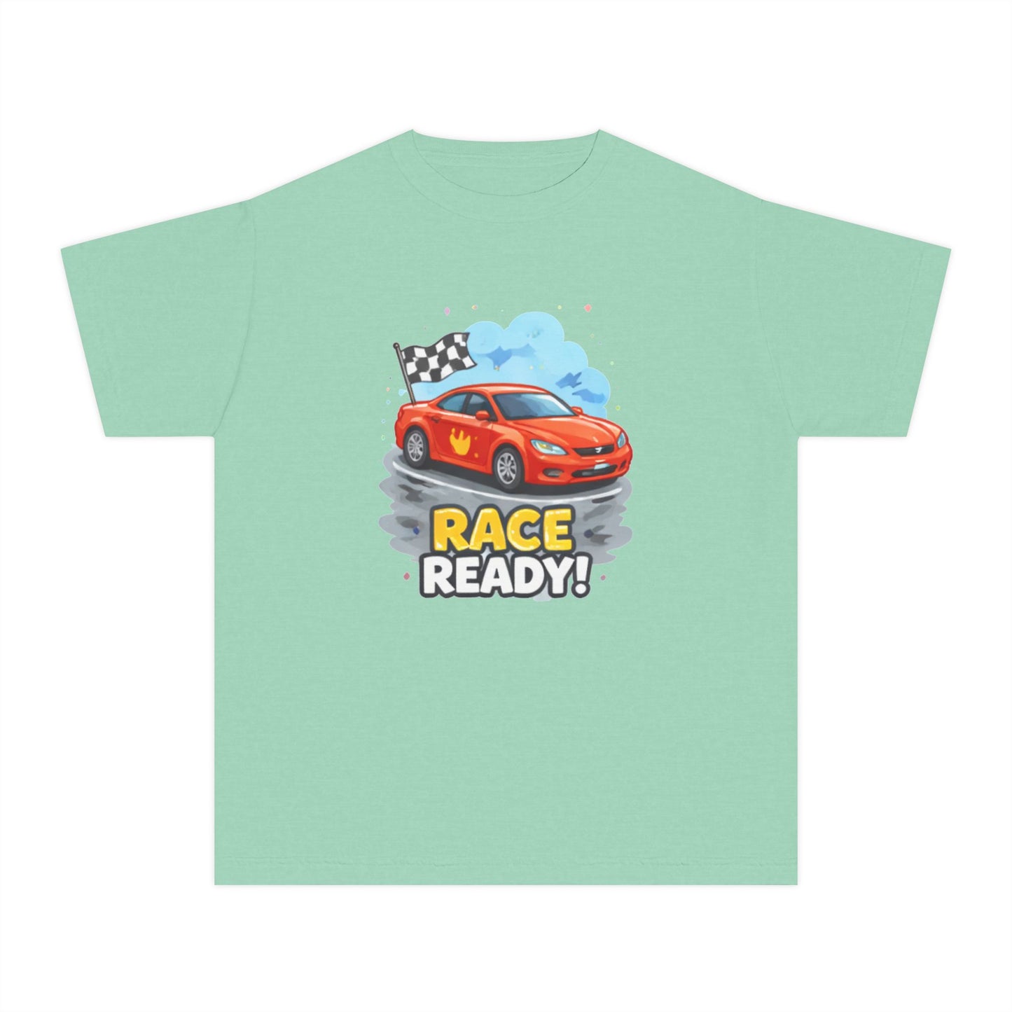 Race Ready! Kids Racing Car Tee