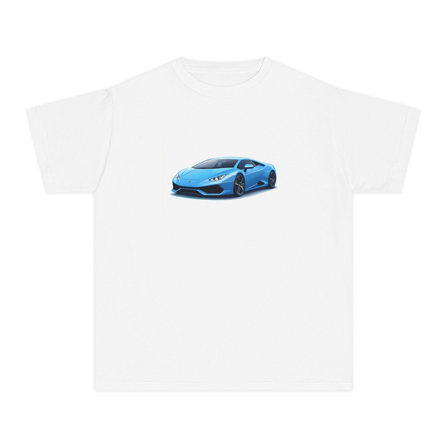 Blue Supercar Kids Tee
