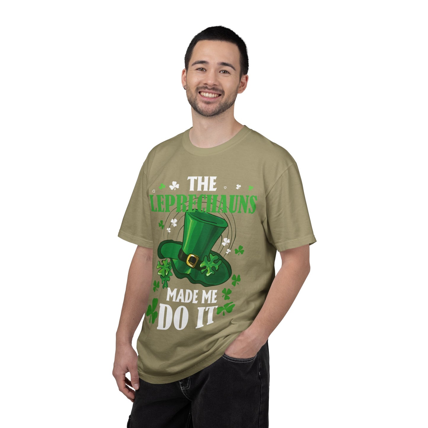 The Leprechauns Made Me Do It Tee