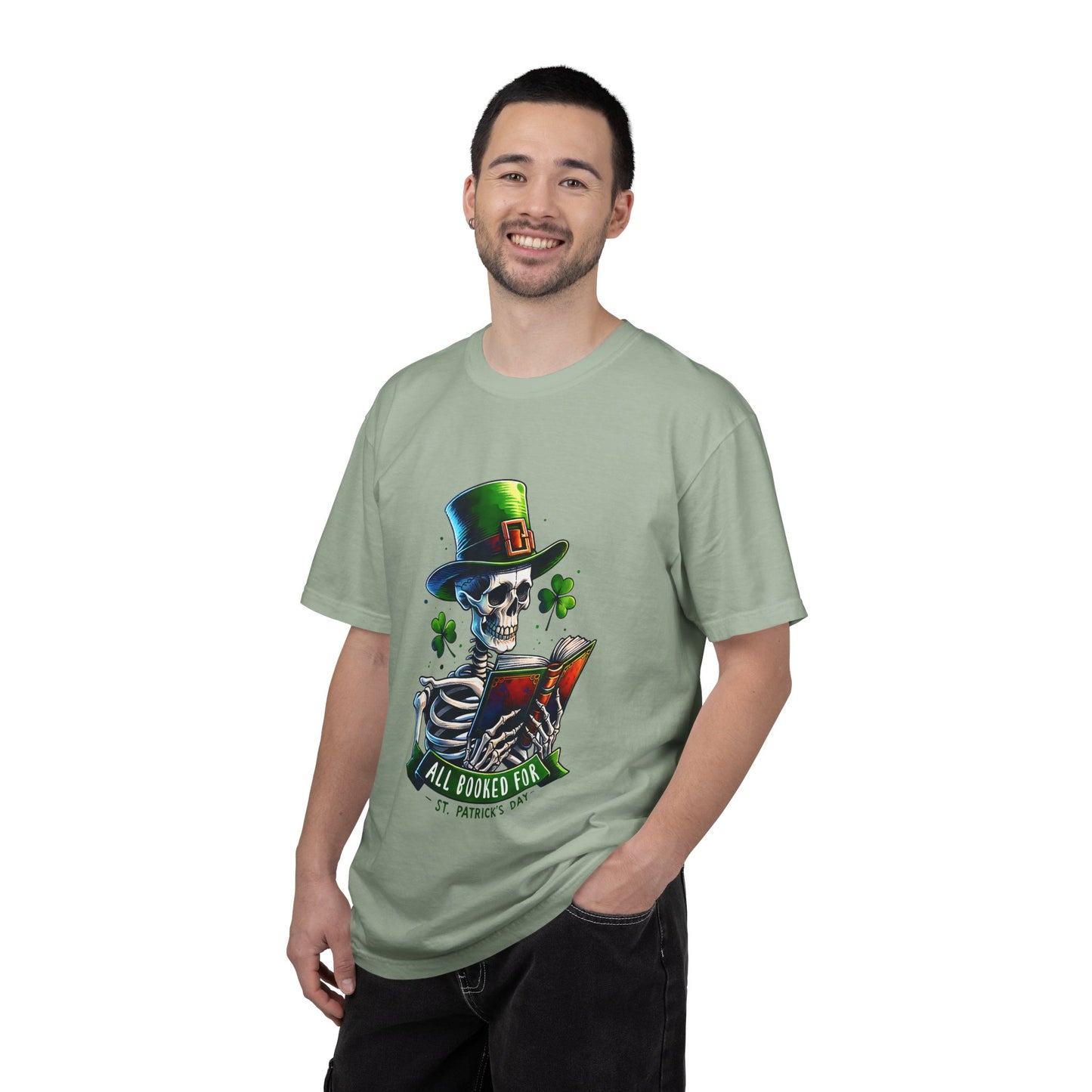 All Booked Skeleton Tee