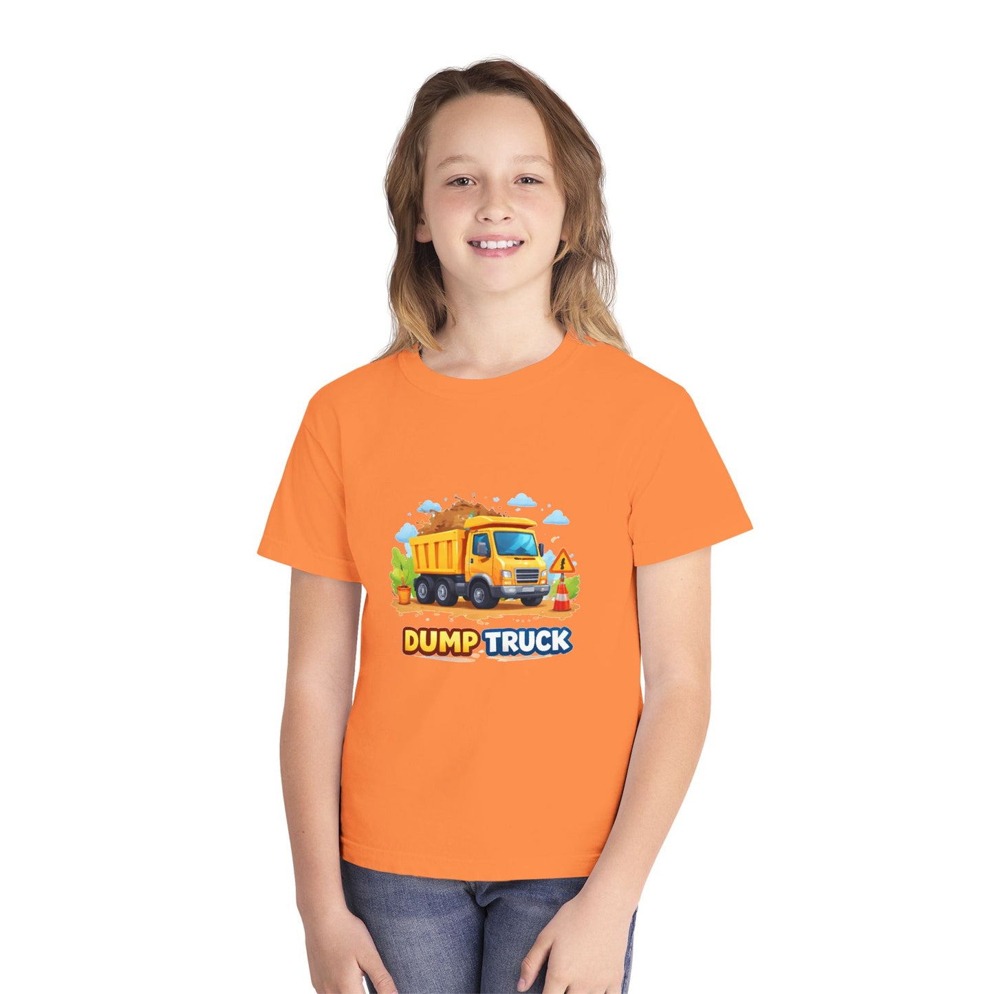 Dump Truck Kids Construction Tee