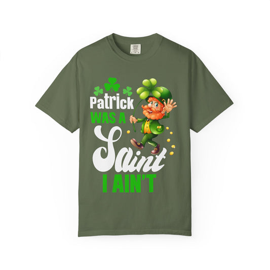 Saint I Ain't T-shirt — Funny St. Patrick’s Day Leprechaun Tee