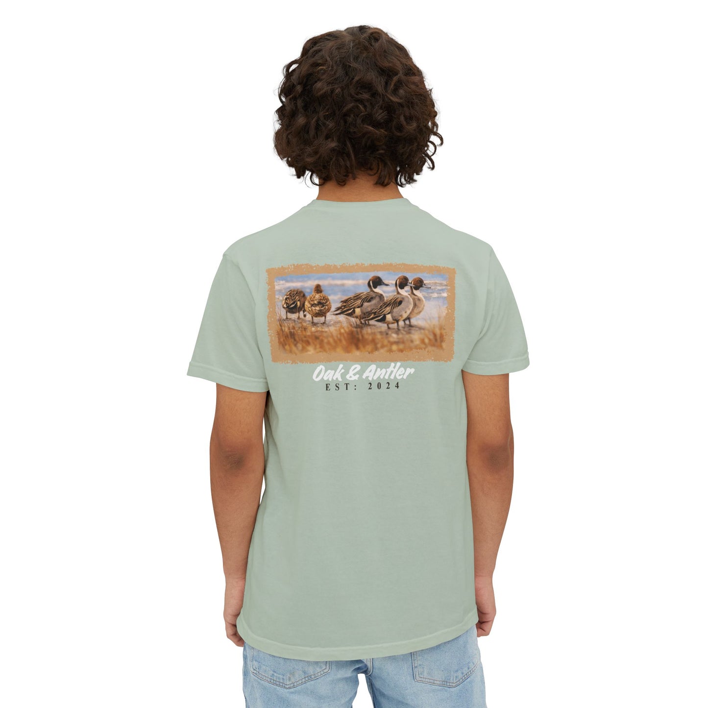 Ducks on the Water Pocket Tee – Wild Birds Collection