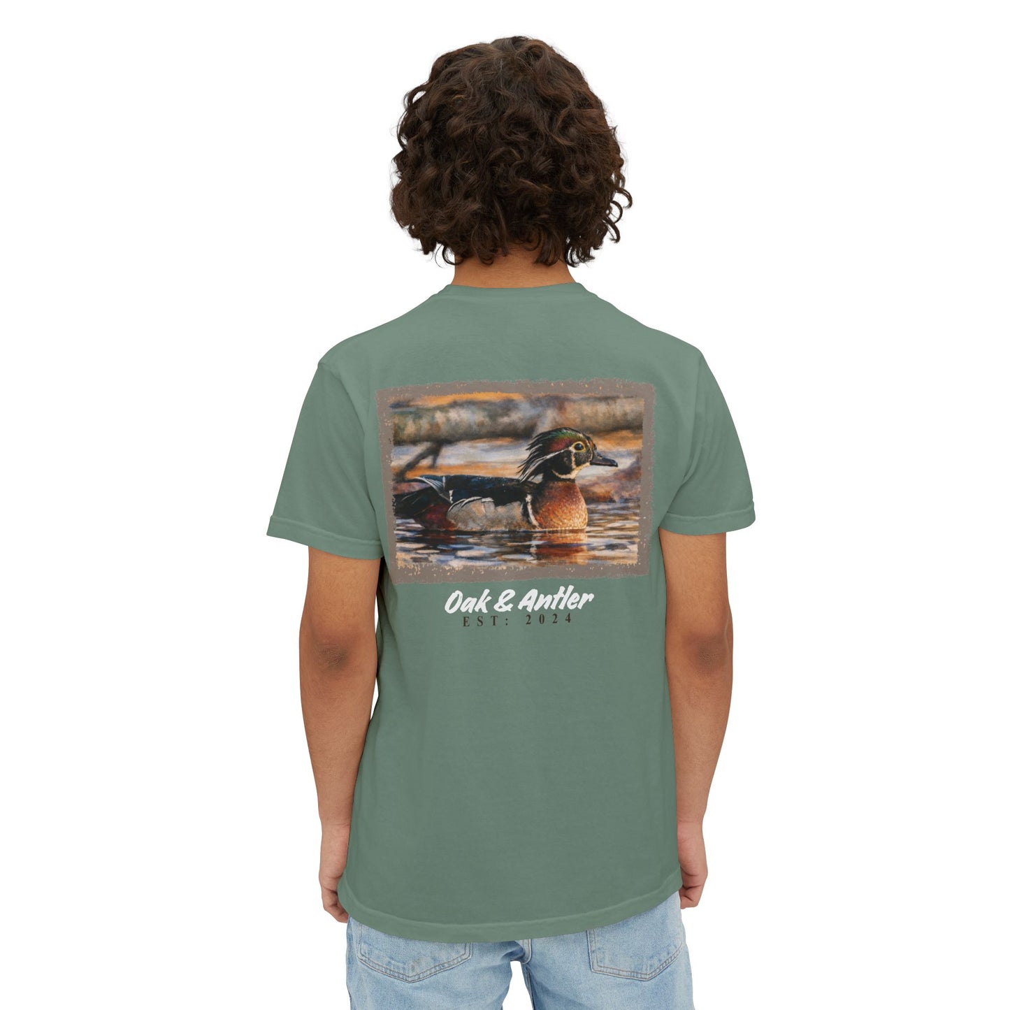 Driftwater Wood Duck Pocket Tee – Wild Birds Collection