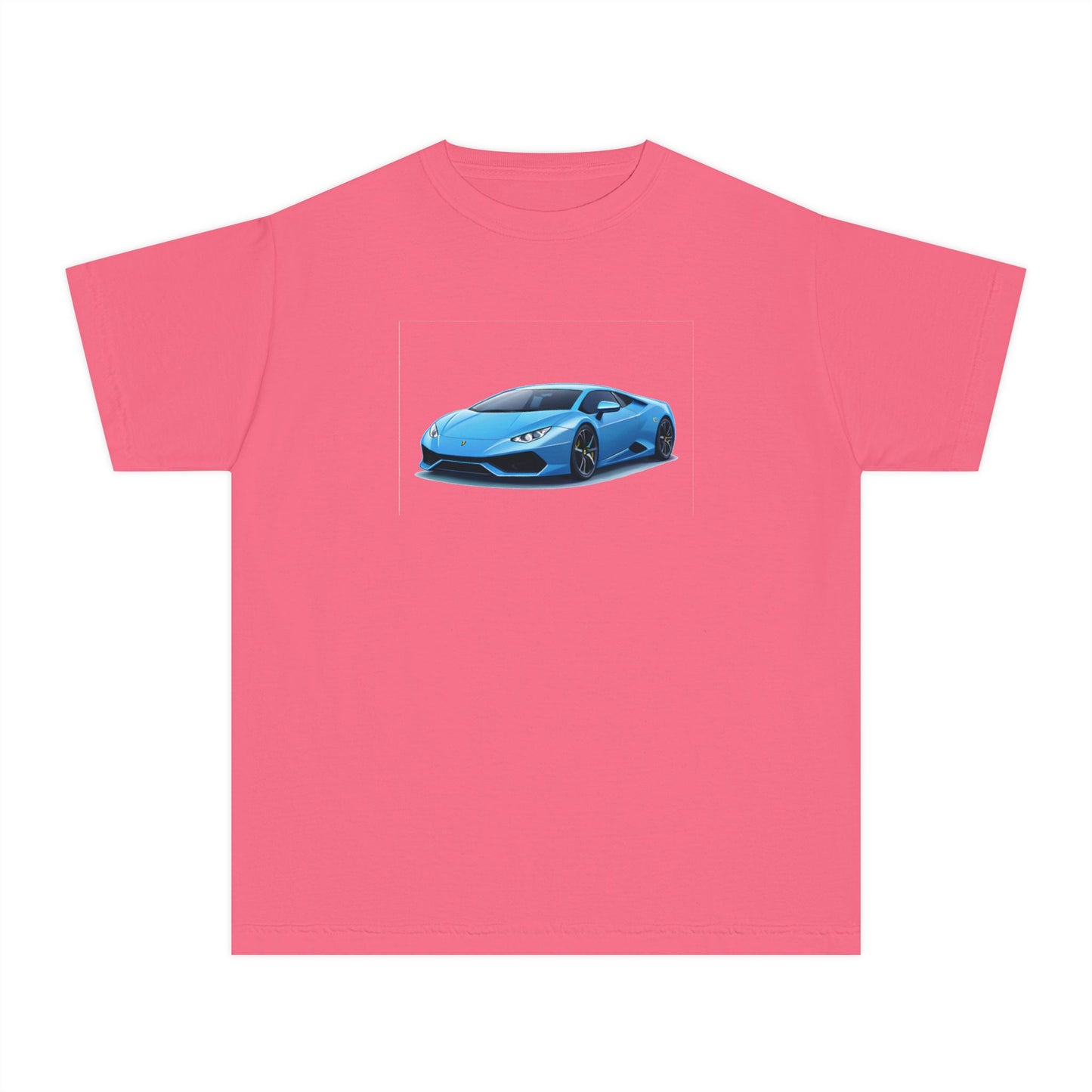 Blue Supercar Kids Tee