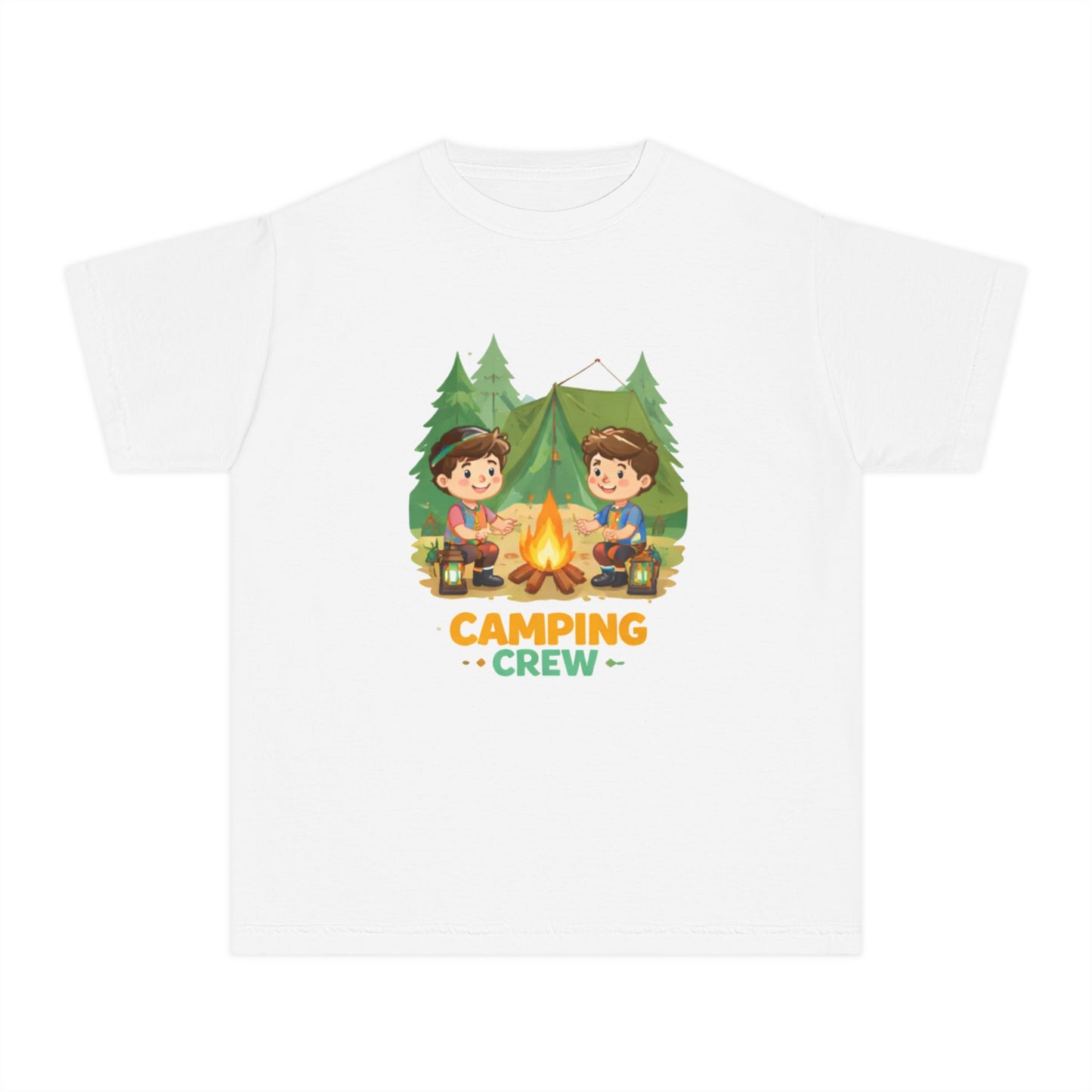 Camping Crew Kids Outdoor Tee
