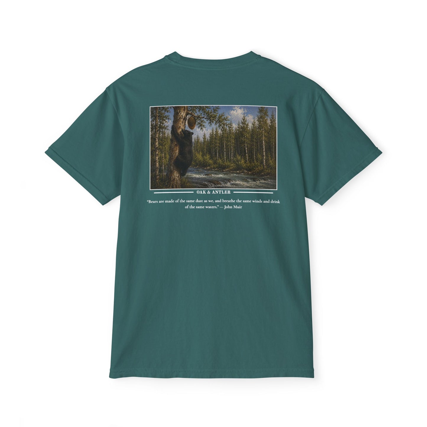 Honey Climb Black Bear Pocket Tee – Wildlife Collection