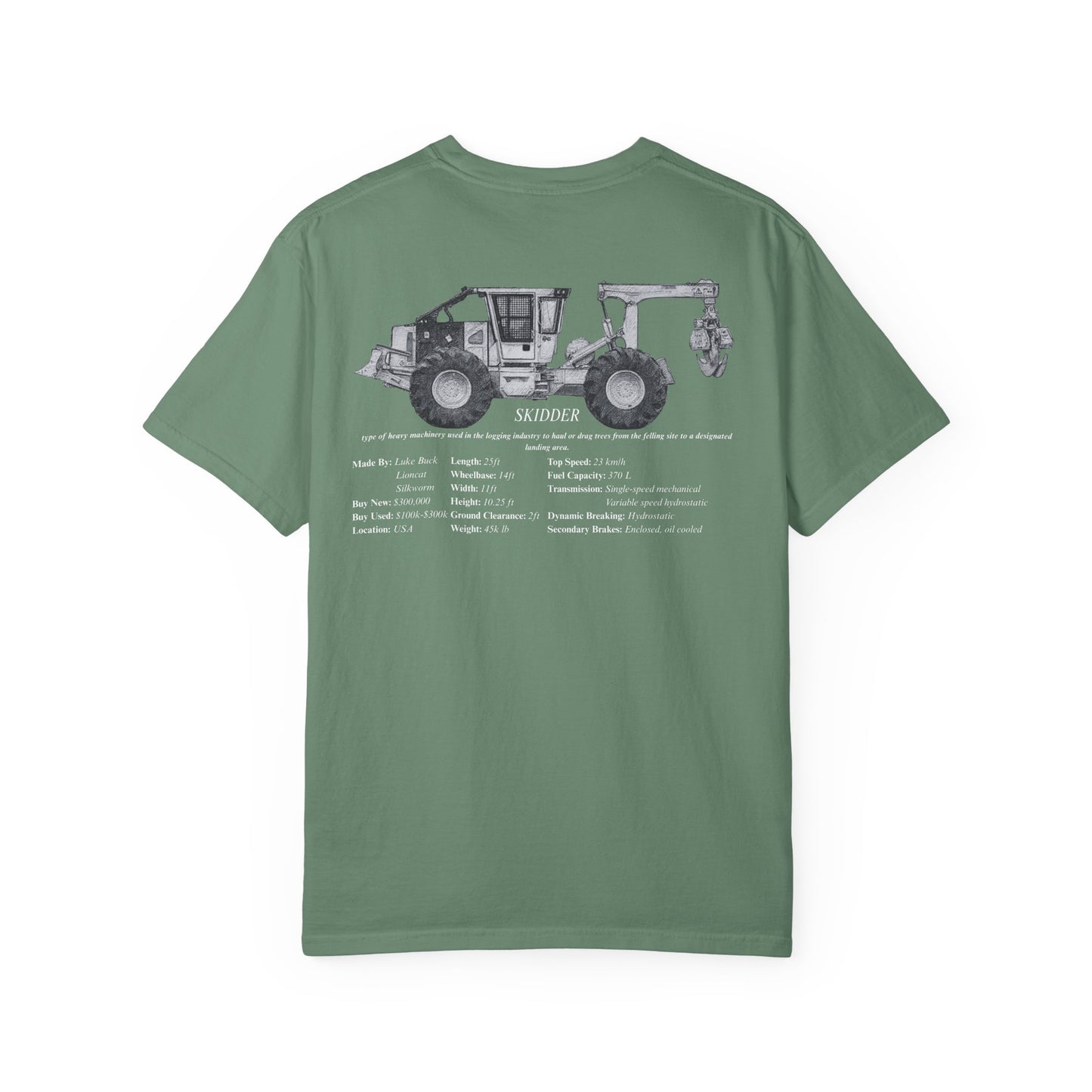 Skidder Tee - Heavy Equipment Series