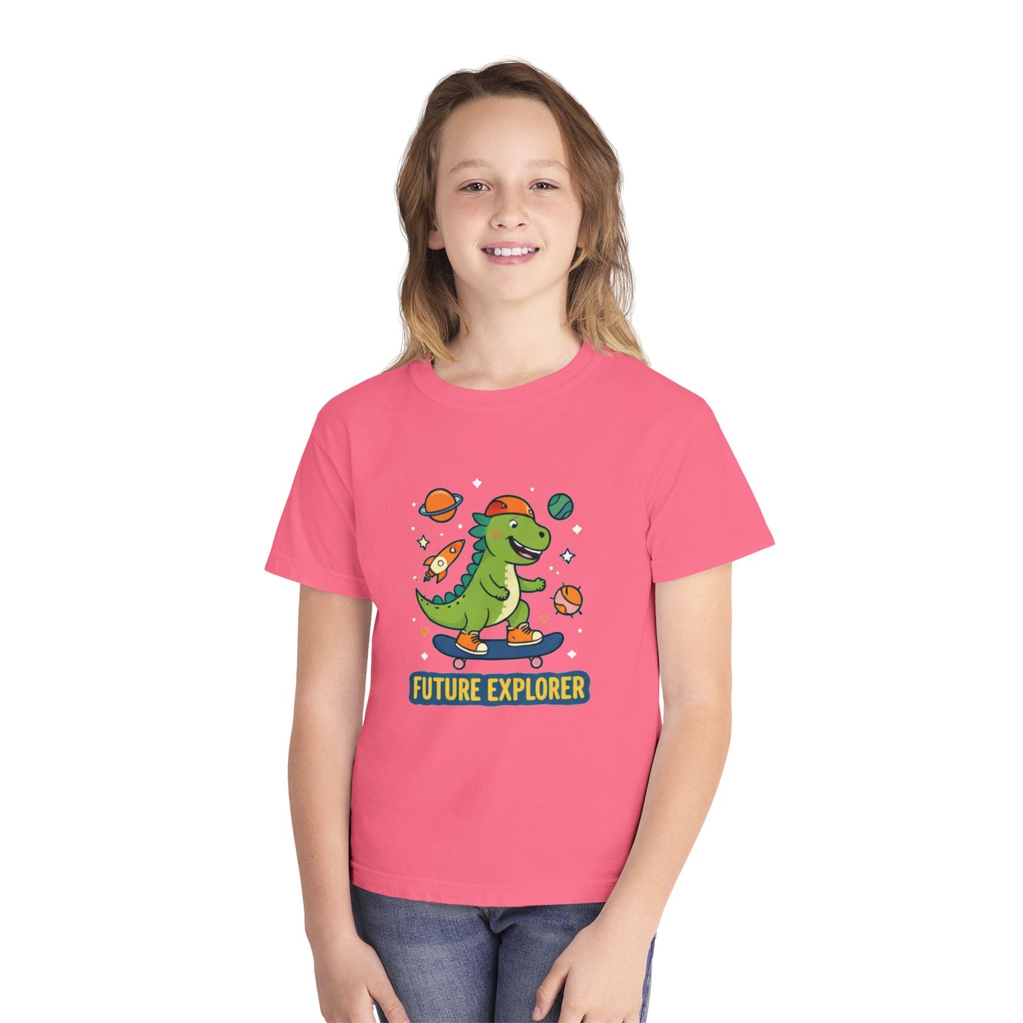 Future Explorer Dinosaur Kids Tee