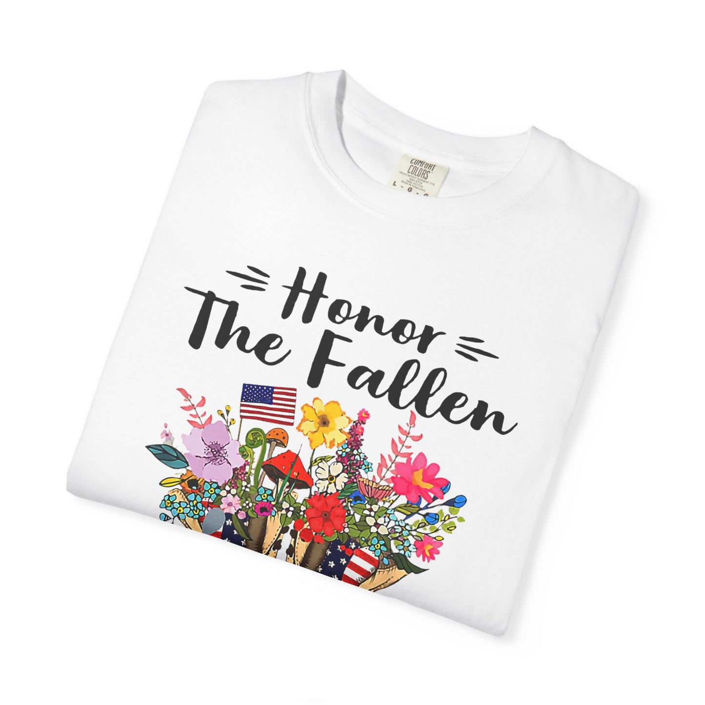 Floral Patriotic Boots Memorial Day T-Shirt