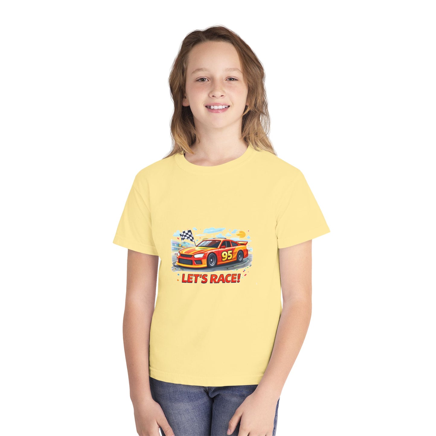 Let’s Race! Kids Racing Car Tee