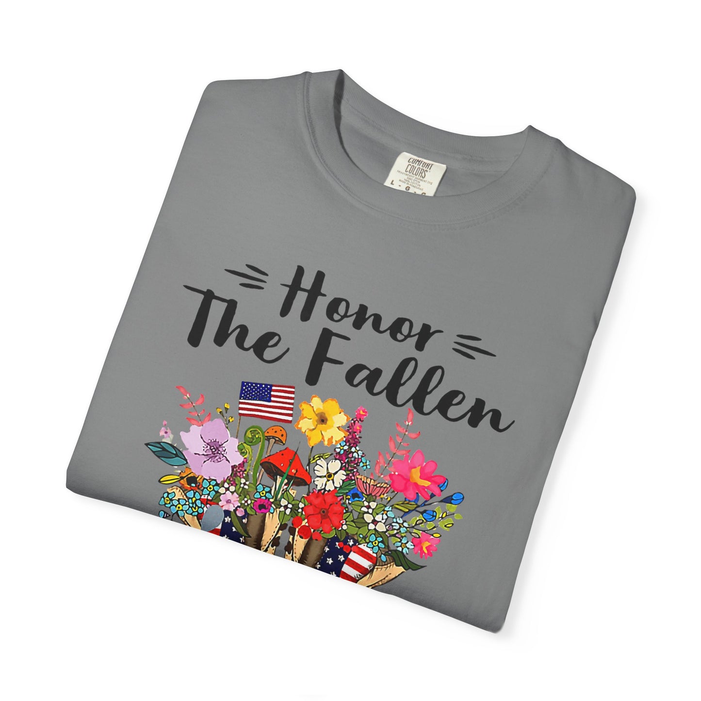 Floral Patriotic Boots Memorial Day T-Shirt
