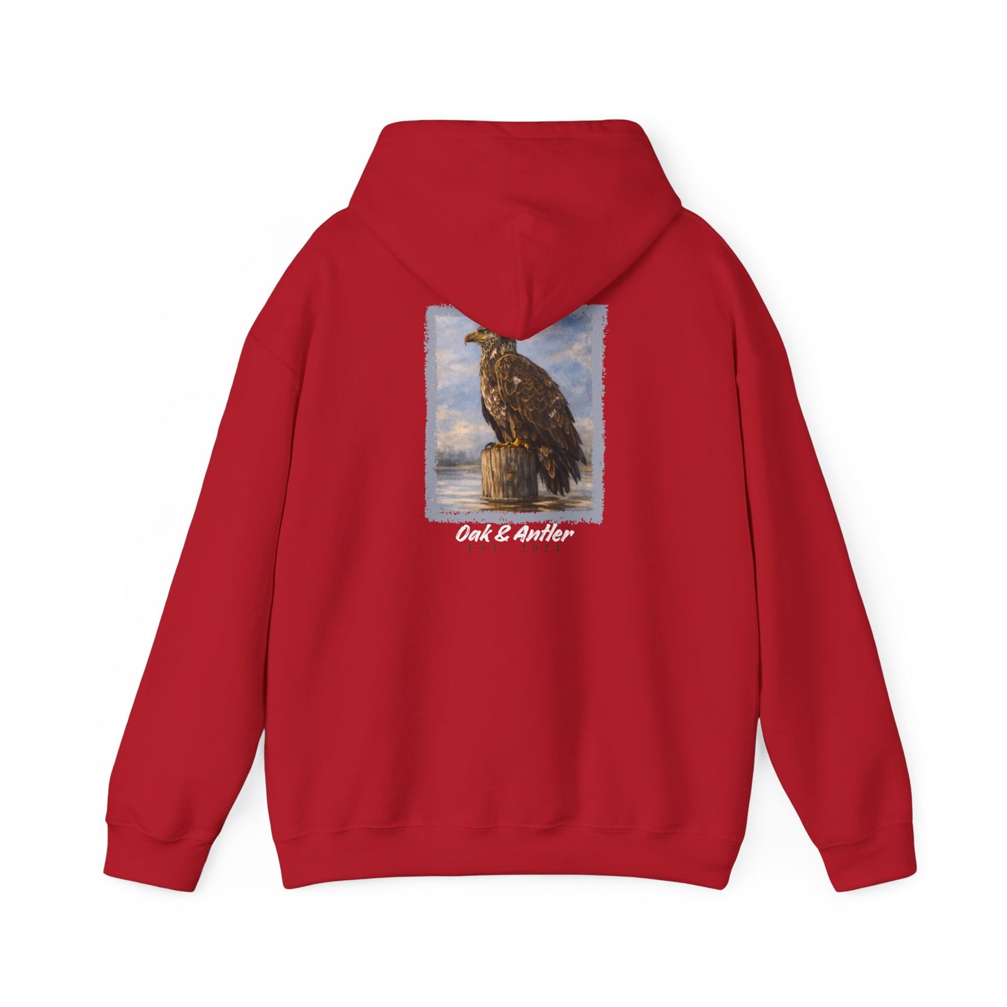 River Perch Bald Eagle Hoodie | Oak & Antler Midweight Pullover