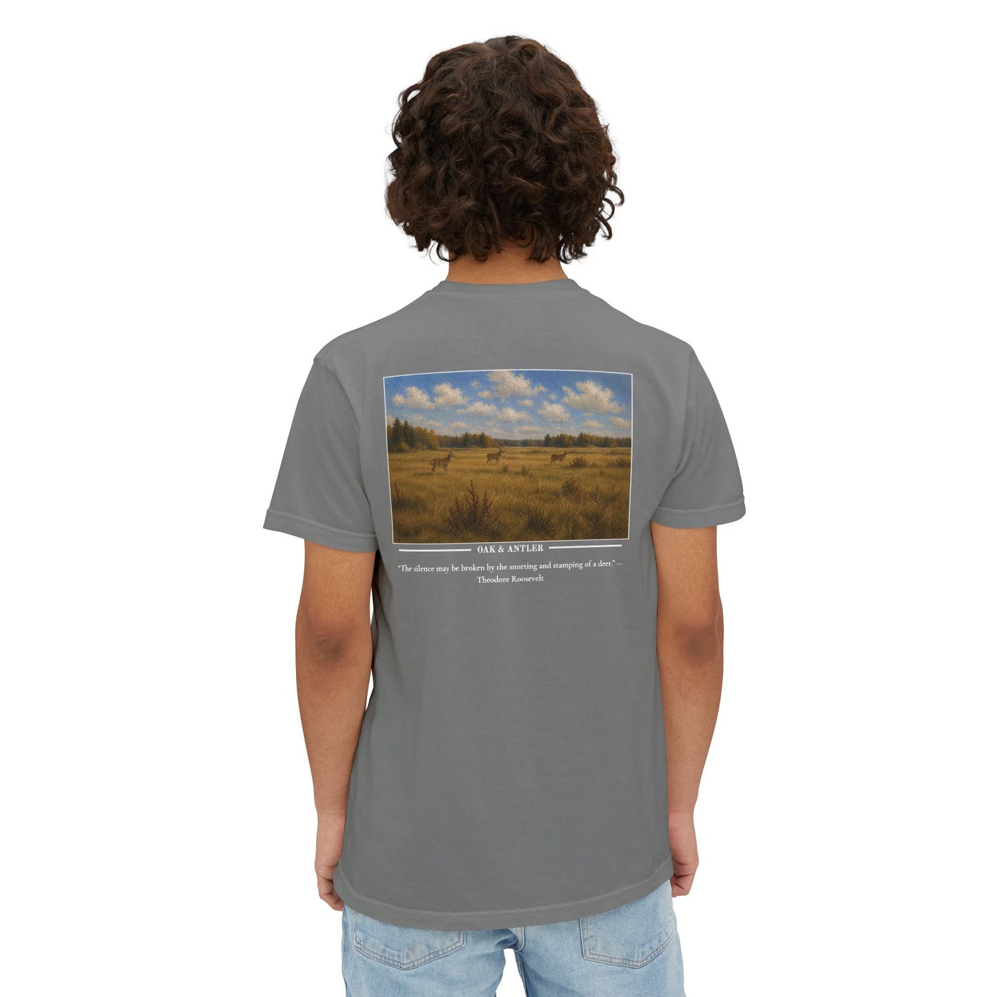 Prairie Watch Whitetail Pocket Tee – Wildlife Collection