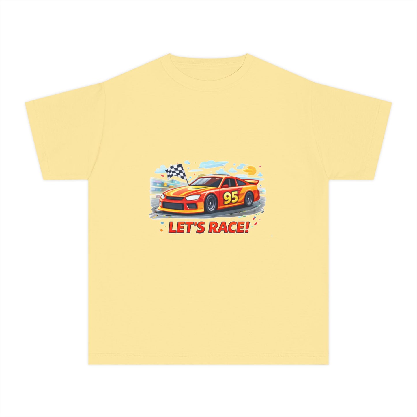 Let’s Race! Kids Racing Car Tee