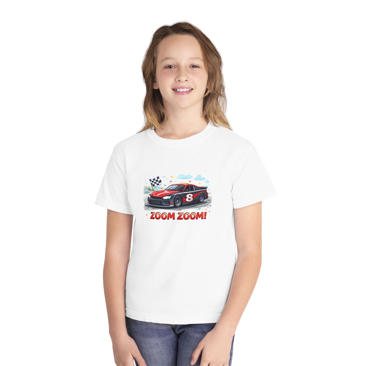 Zoom Zoom! Kids Racing Tee