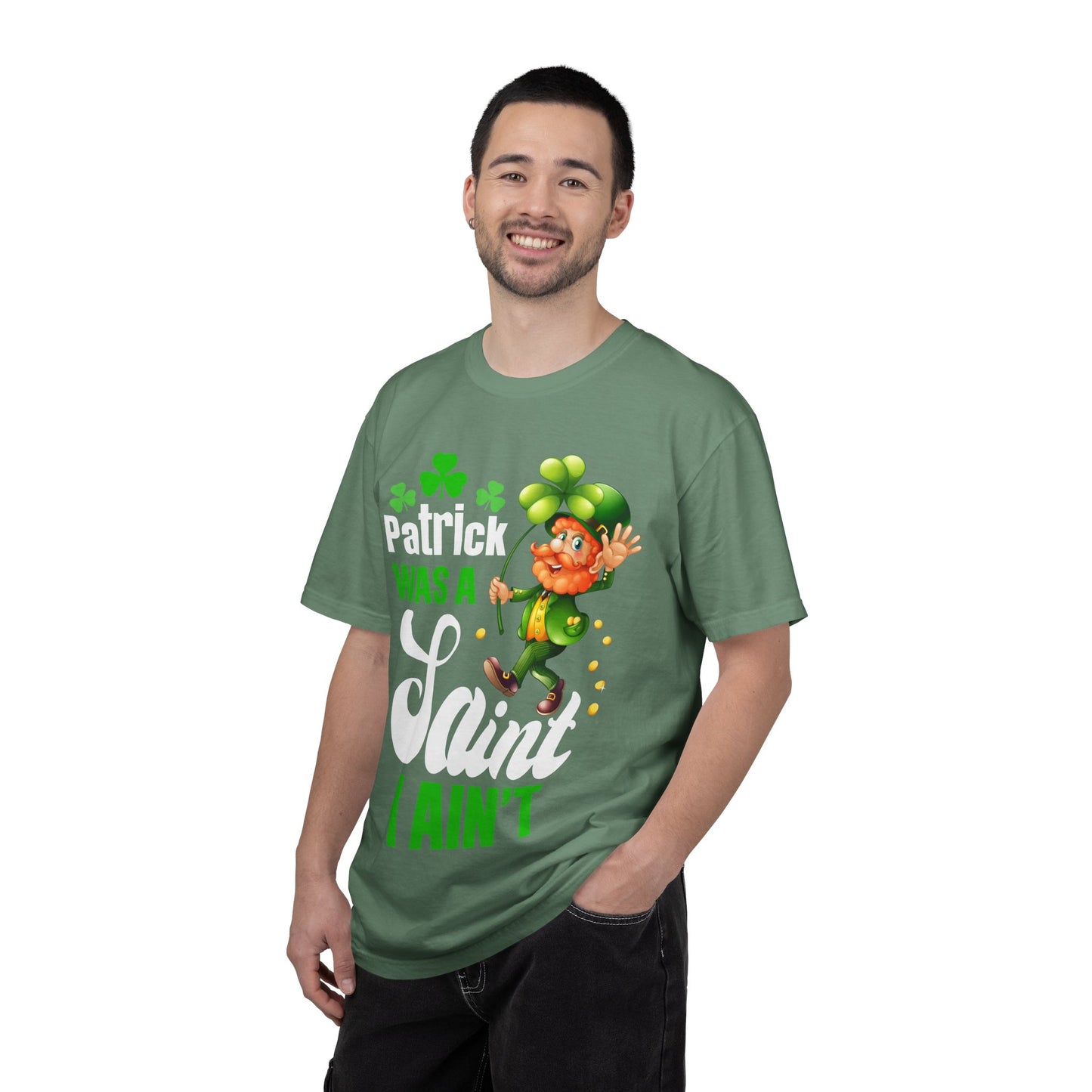 Saint I Ain't T-shirt — Funny St. Patrick’s Day Leprechaun Tee