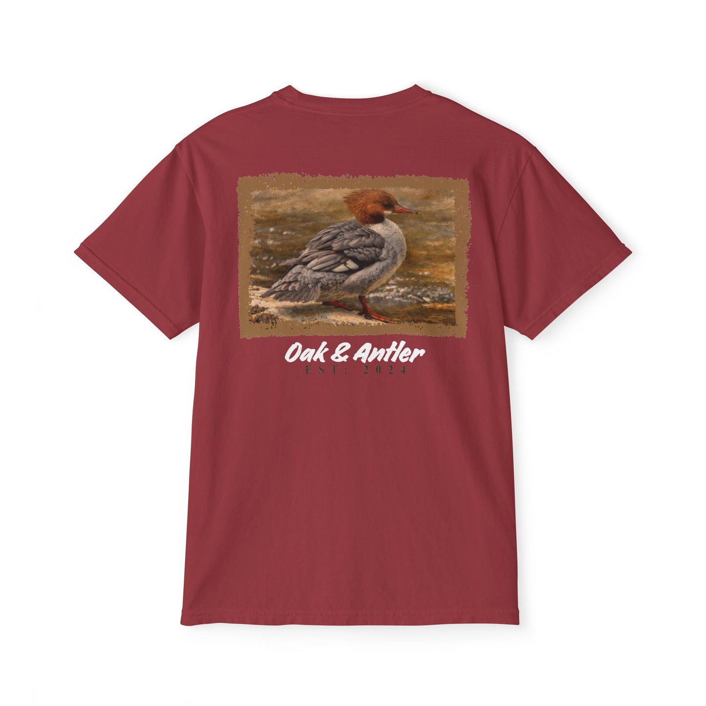Riverbank Waterfowl Pocket Tee – Wild Birds Collection