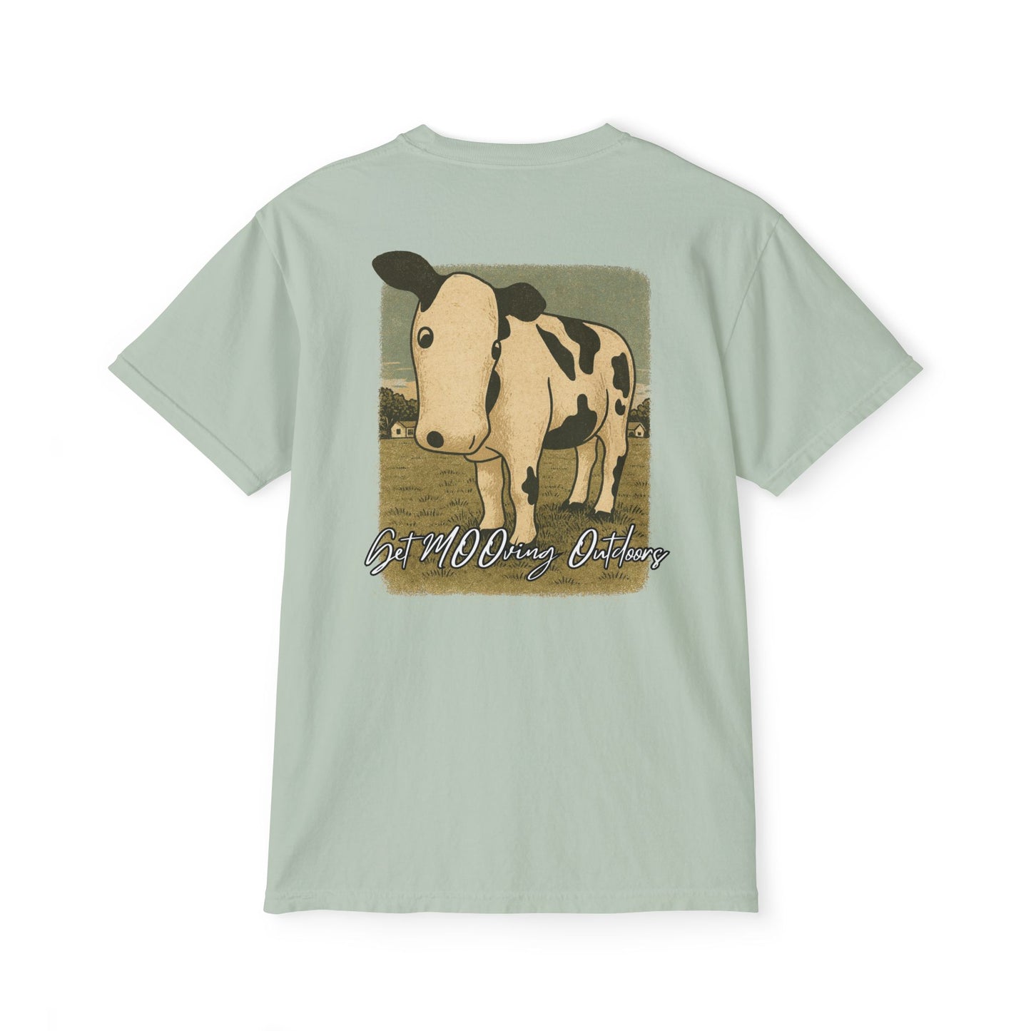 Get MOOving Outdoors Pocket Tee