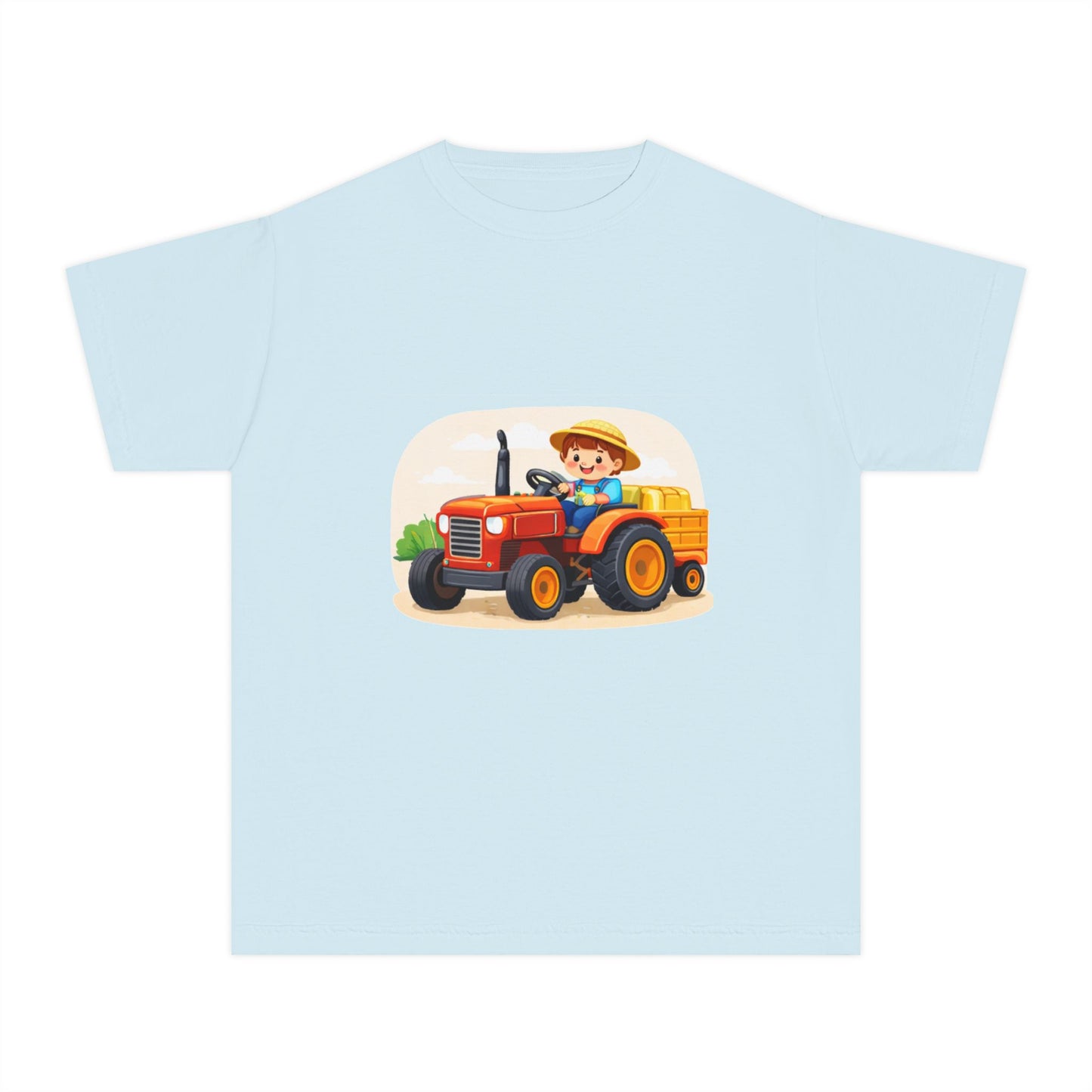 Little Farmer Tractor Kids Tee
