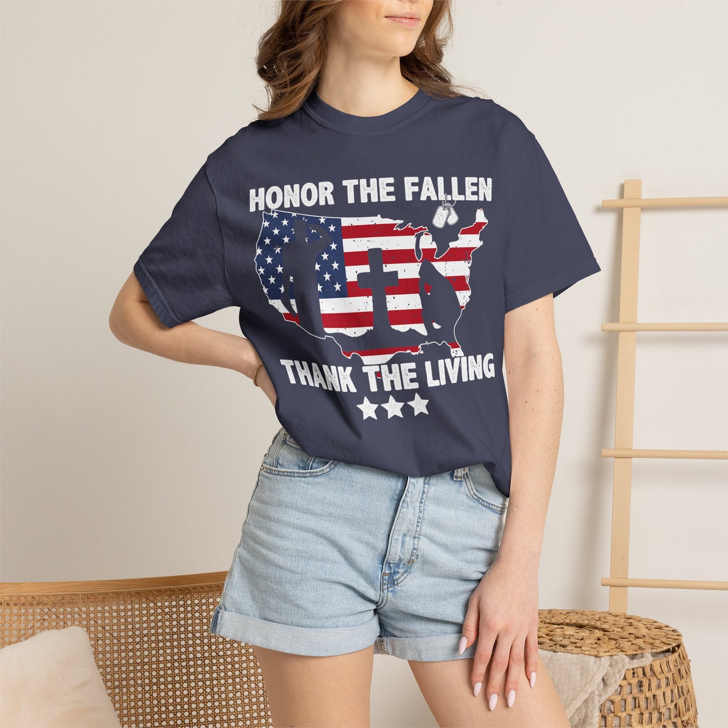 Cross of Sacrifice Memorial Day T-Shirt