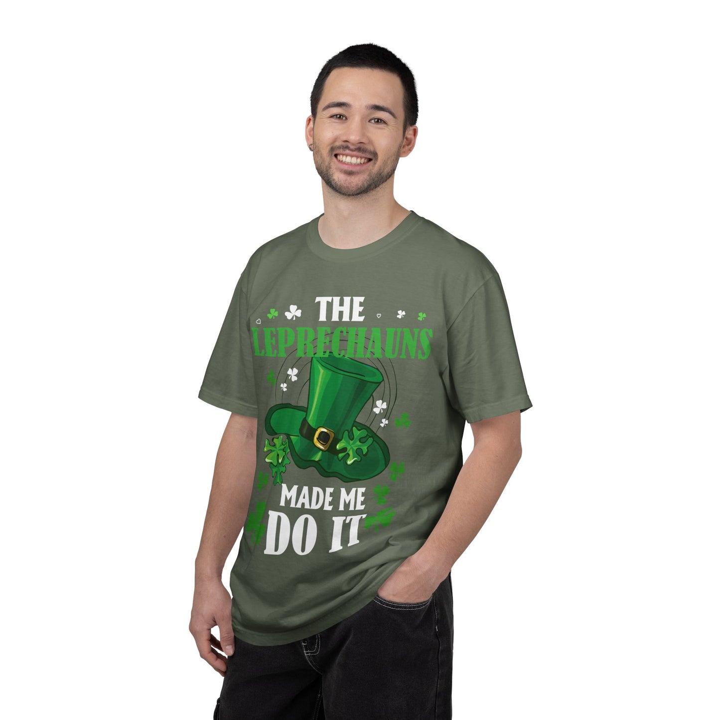 The Leprechauns Made Me Do It Tee