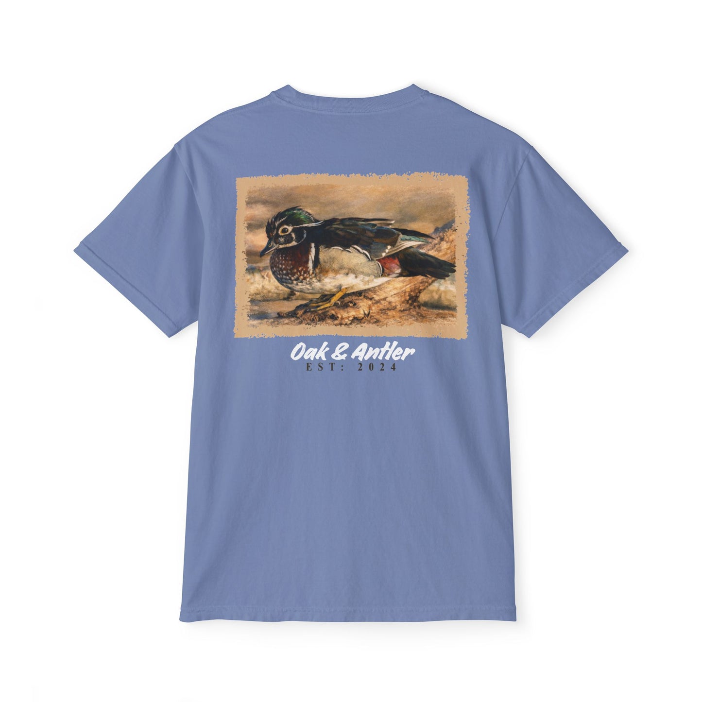 Stillwater Wood Duck Pocket Tee – Wild Birds Collection