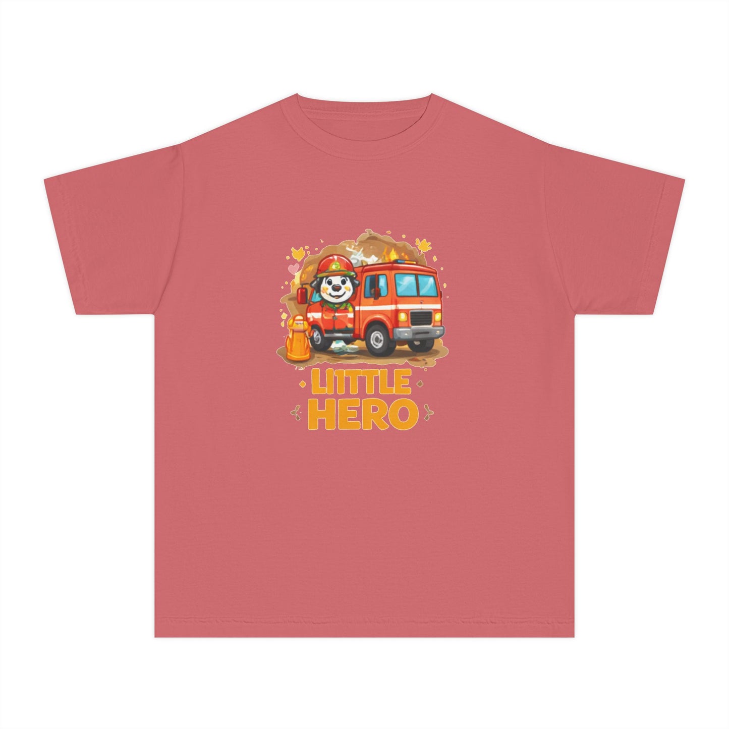 Little Hero Firefighter Kids Tee