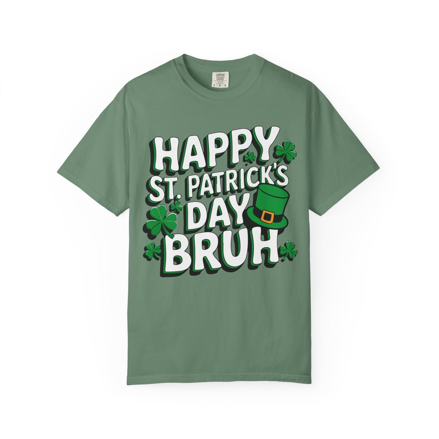Bruh St Patrick’s Day Shirt – Funny Teen Shamrock Tee