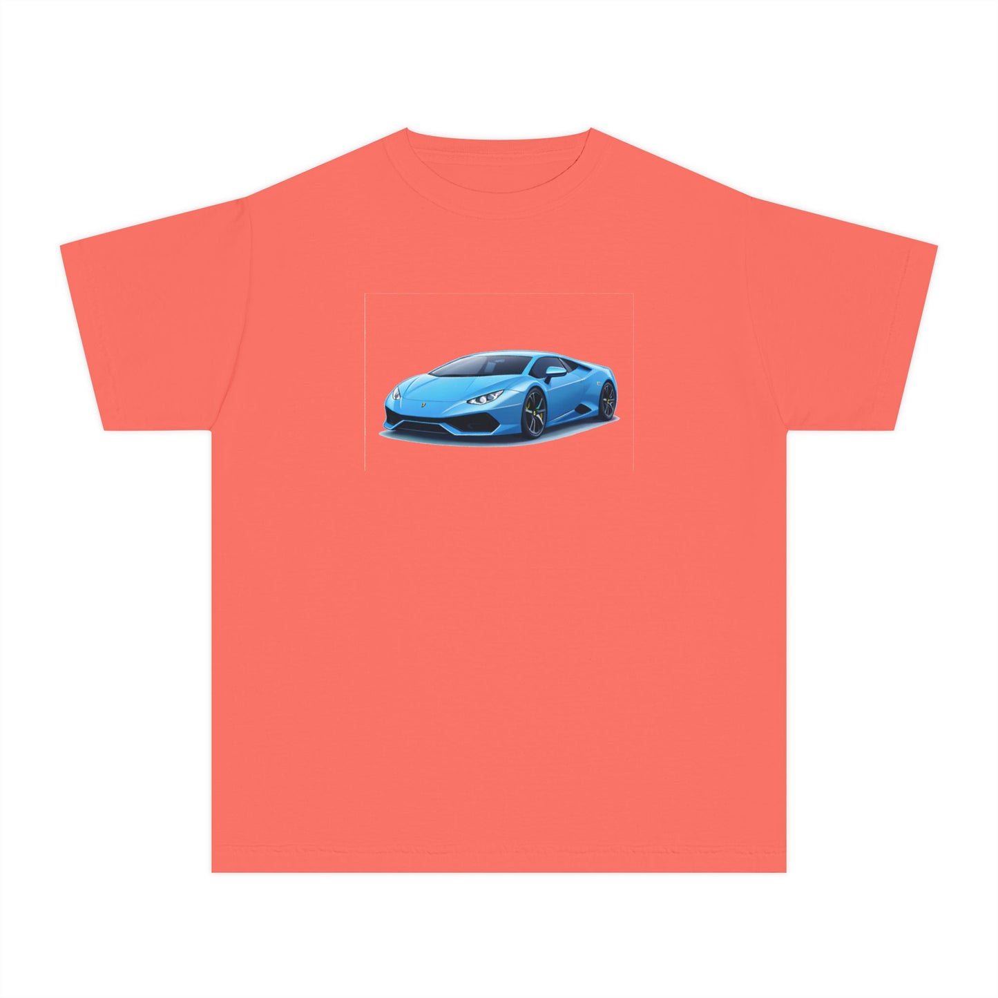 Blue Supercar Kids Tee