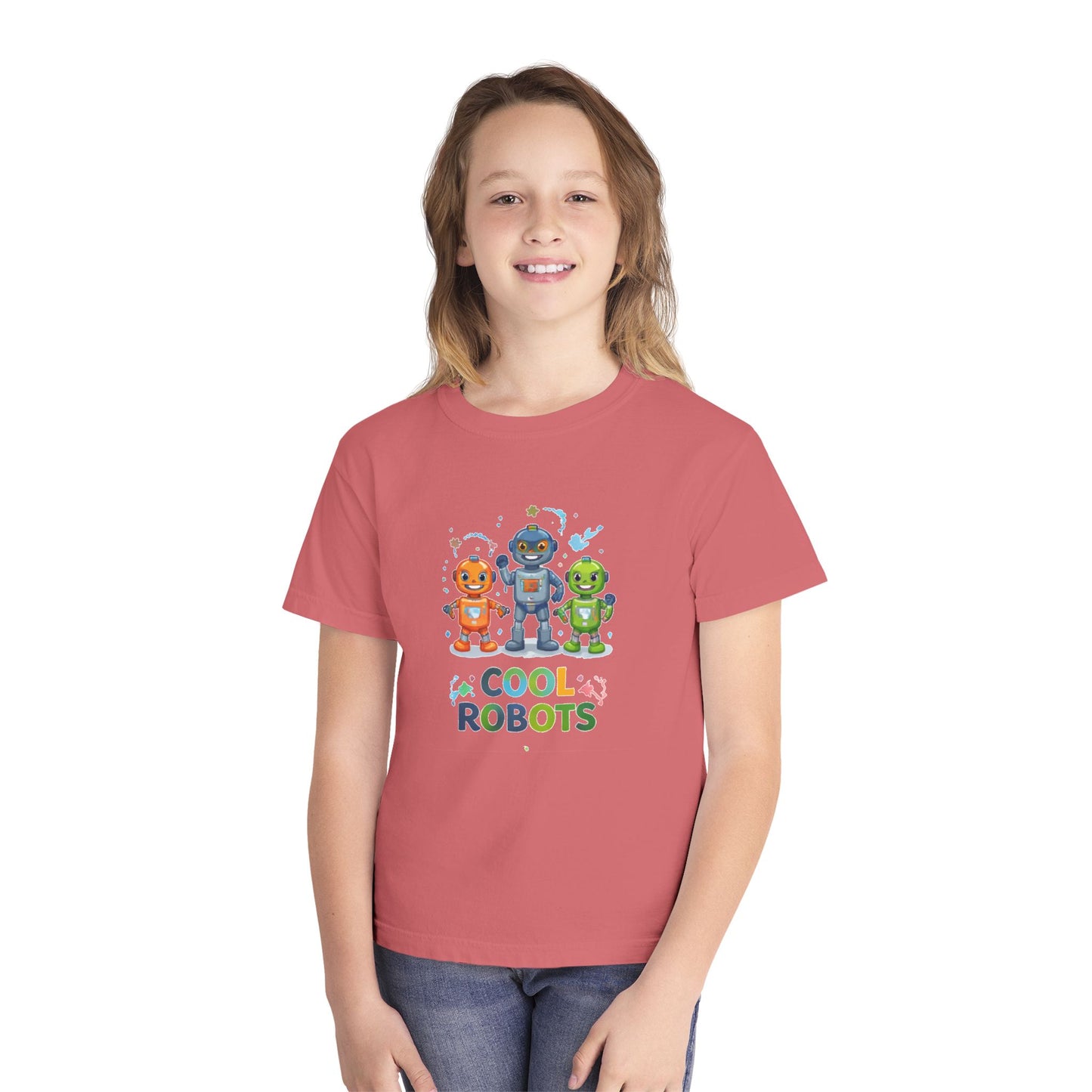 Cool Robots Kids Tee