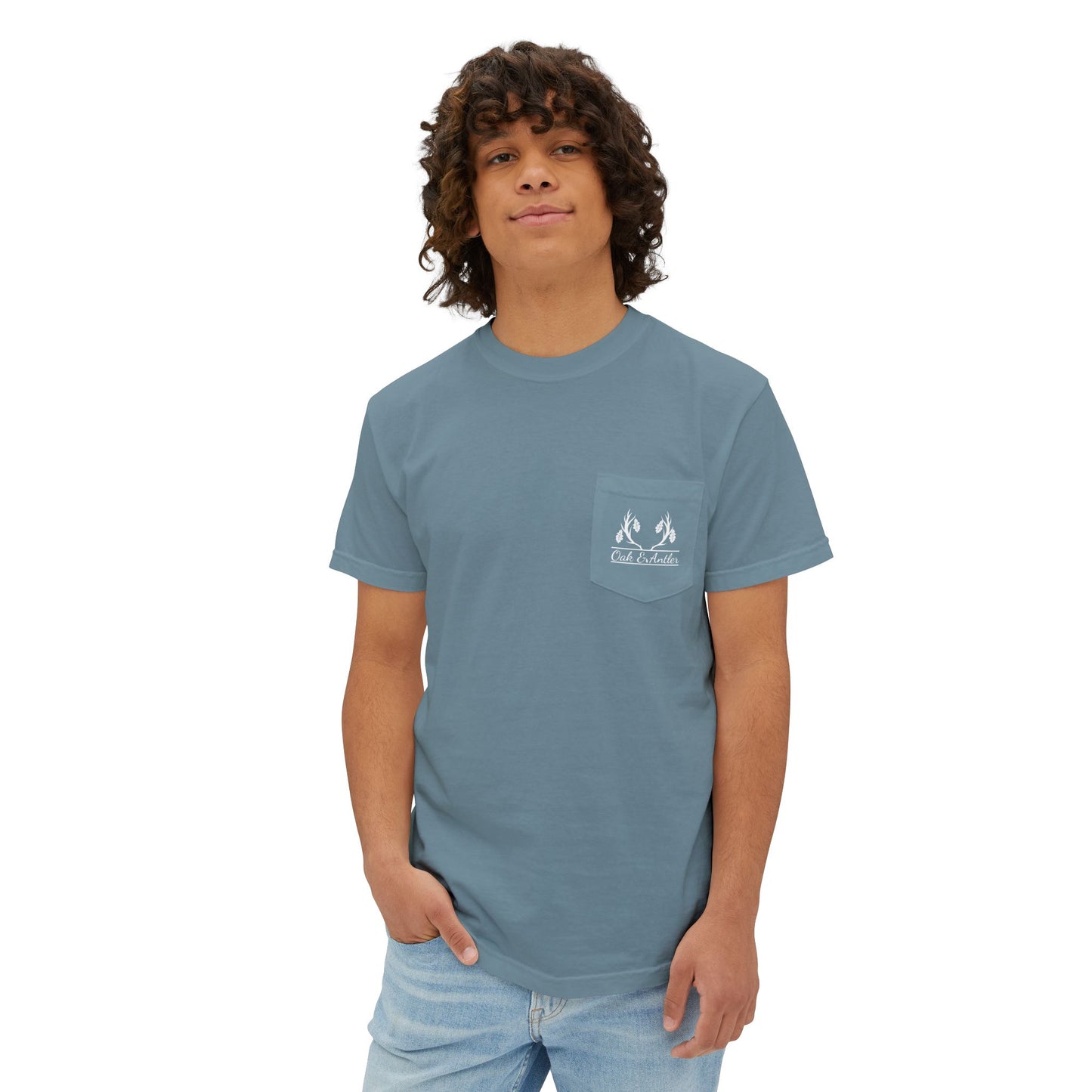 Blue Wing Flight Pocket Tee – Wild Birds Collection