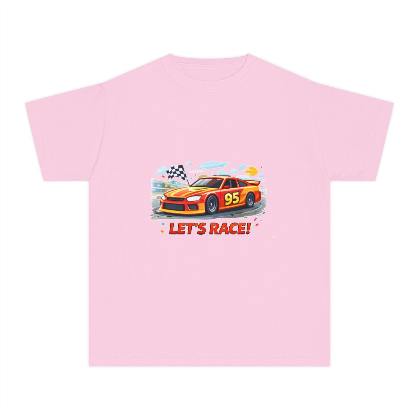 Let’s Race! Kids Racing Car Tee