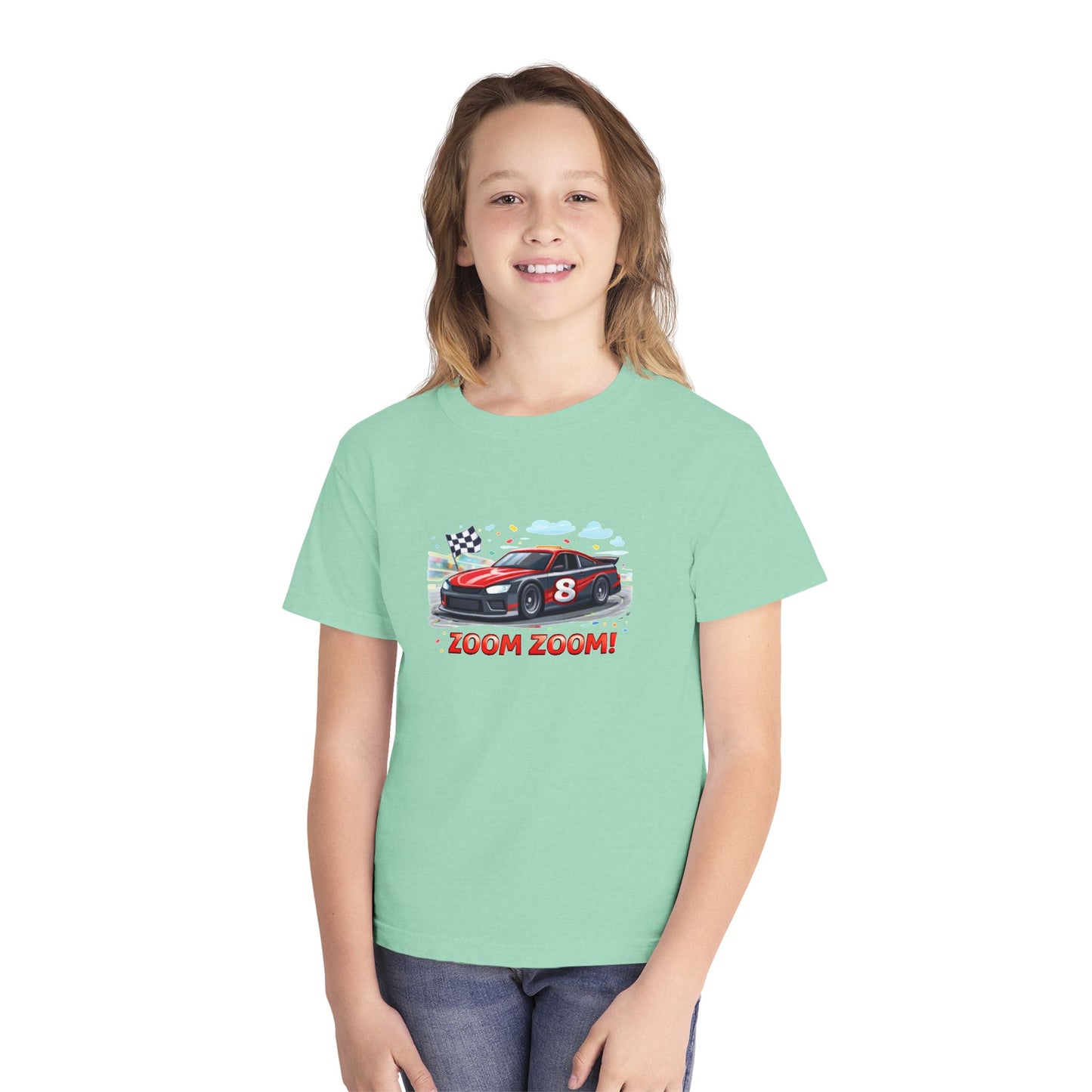 Zoom Zoom! Kids Racing Tee