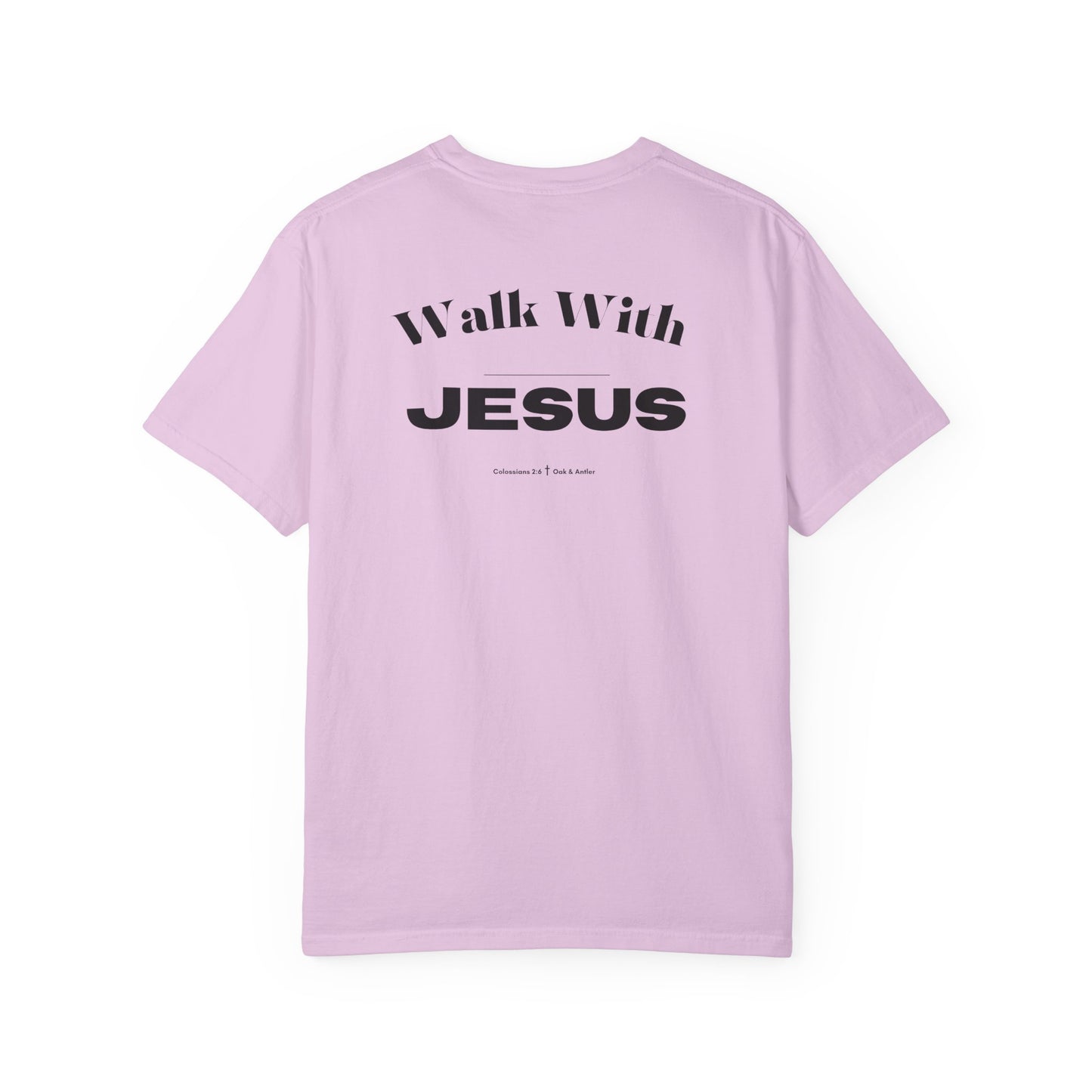 Walk With Jesus T-Shirt — Christian Faith Graphic Tee